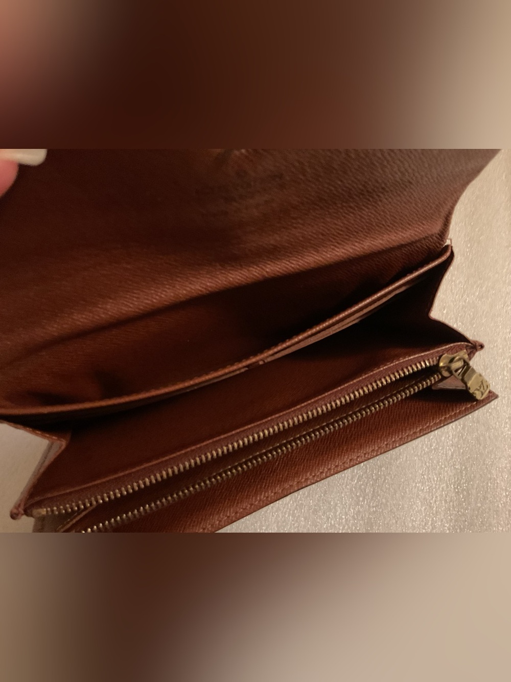Louis Vuitton Vintage 2004 Monogram Sarah Wallet Long Bifold Made in France - Picture 3 of 16